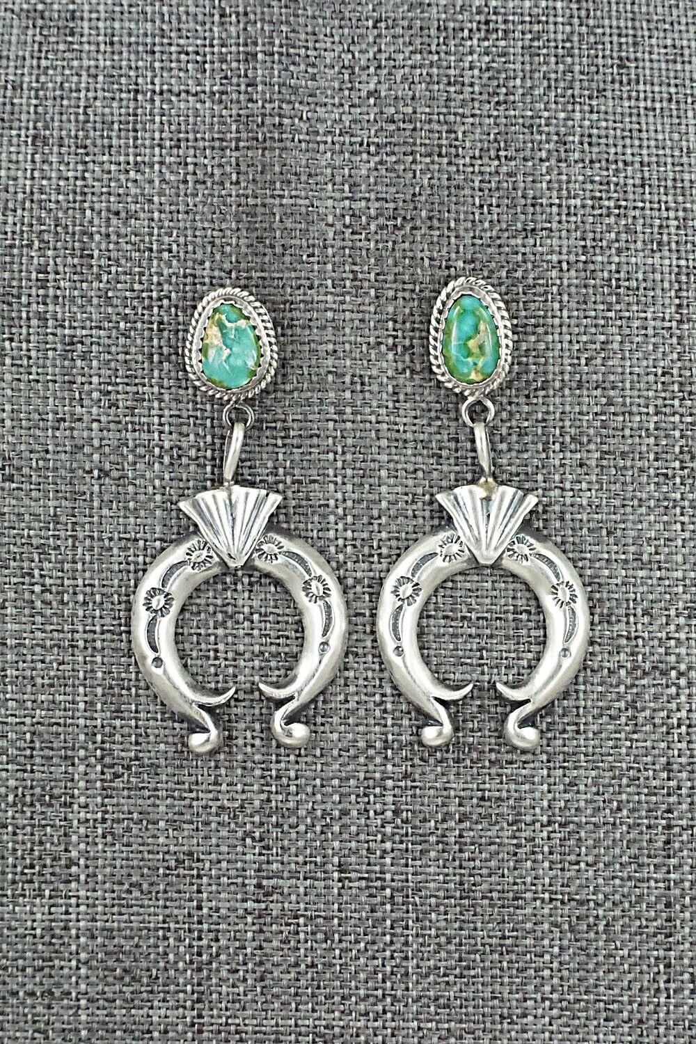 Turquoise & Sterling Silver Earrings - Paige Gordon