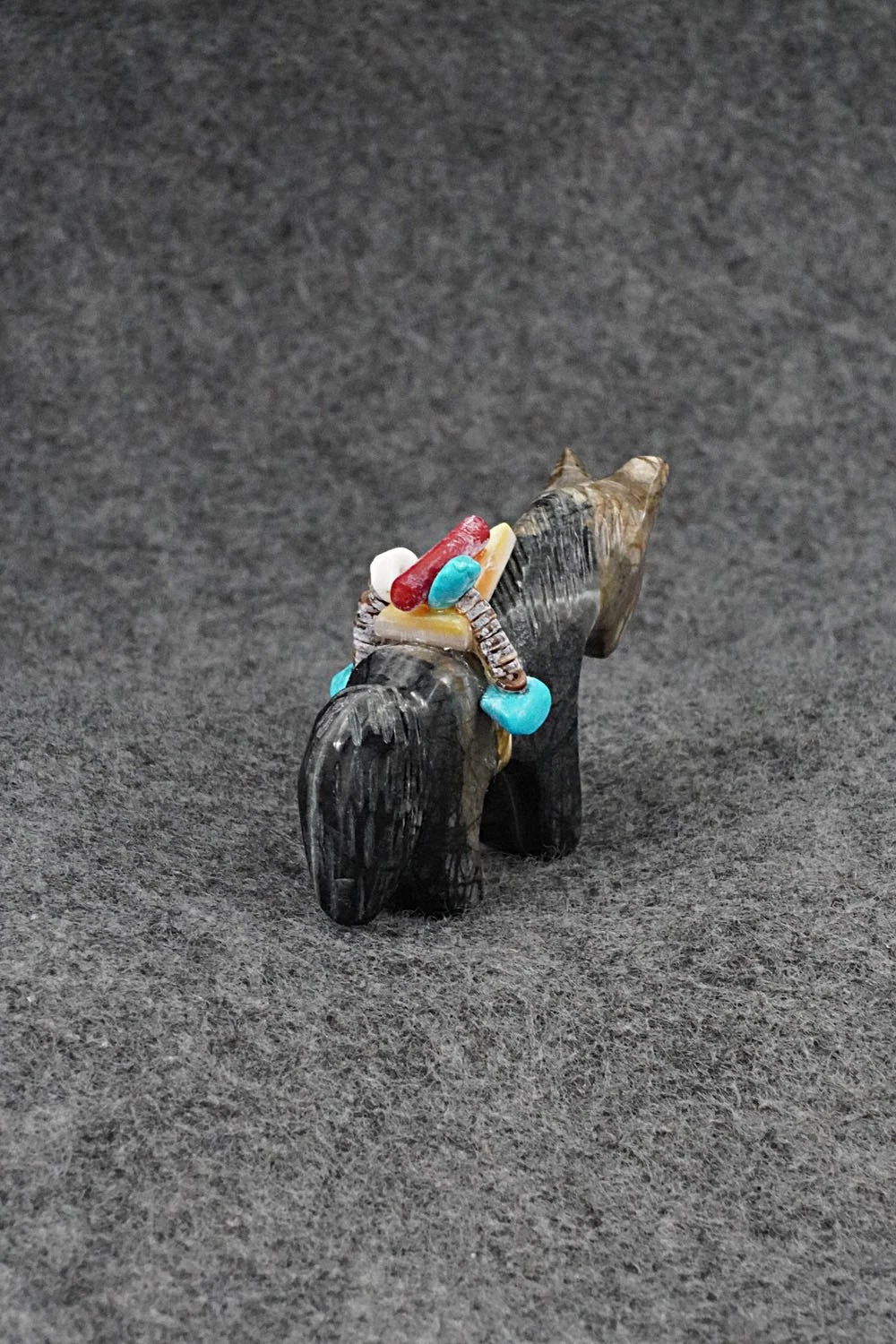 Horse Zuni Fetish Carving - Rodney Laiwakete