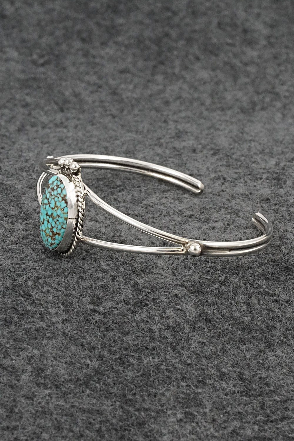 Turquoise & Sterling Silver Bracelet - Rena Begay