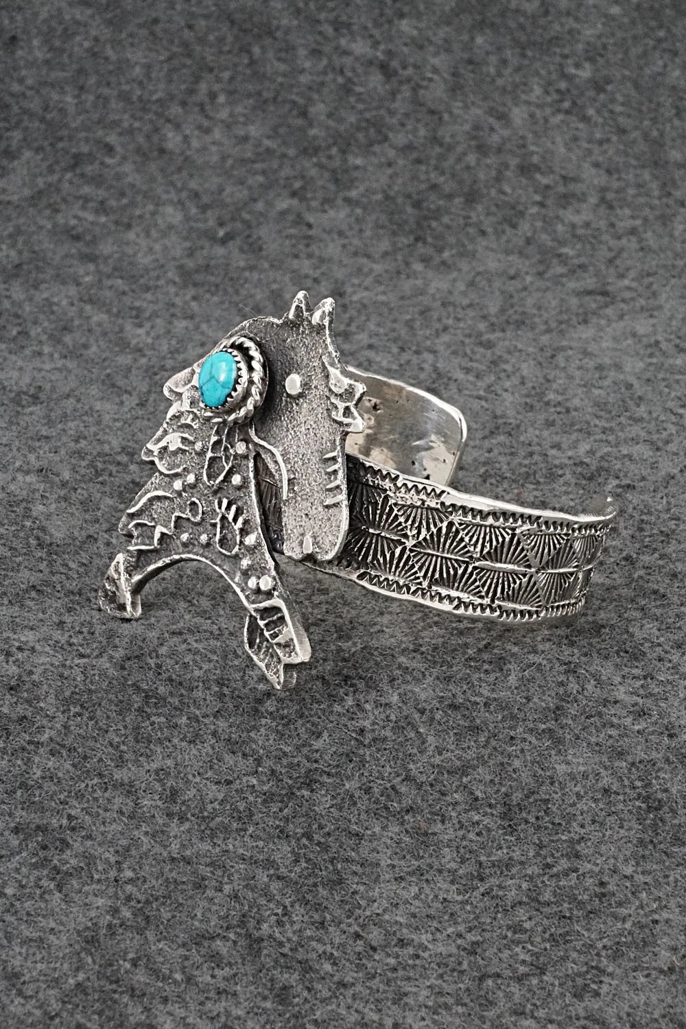 Turquoise & Sterling Silver Bracelet - Delbert Arviso