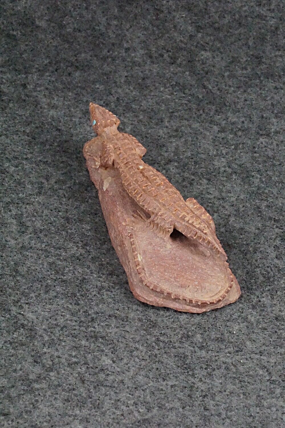 Lizard Zuni Fetish Carving - Jensen Charlie