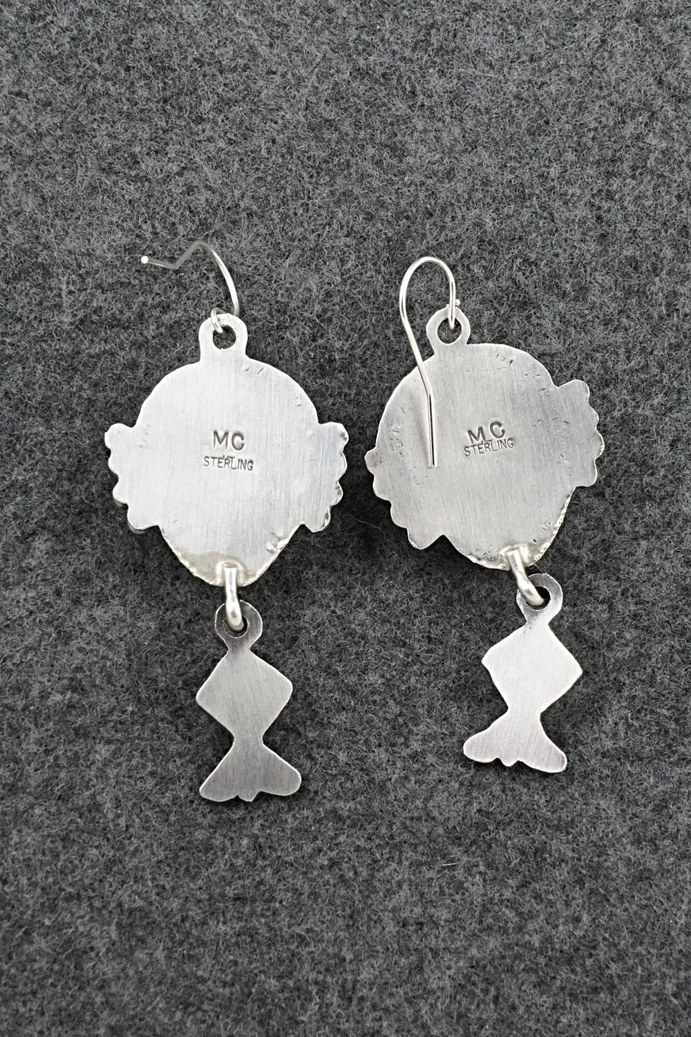 Turquoise & Sterling Silver Earrings - Michael Calladitto