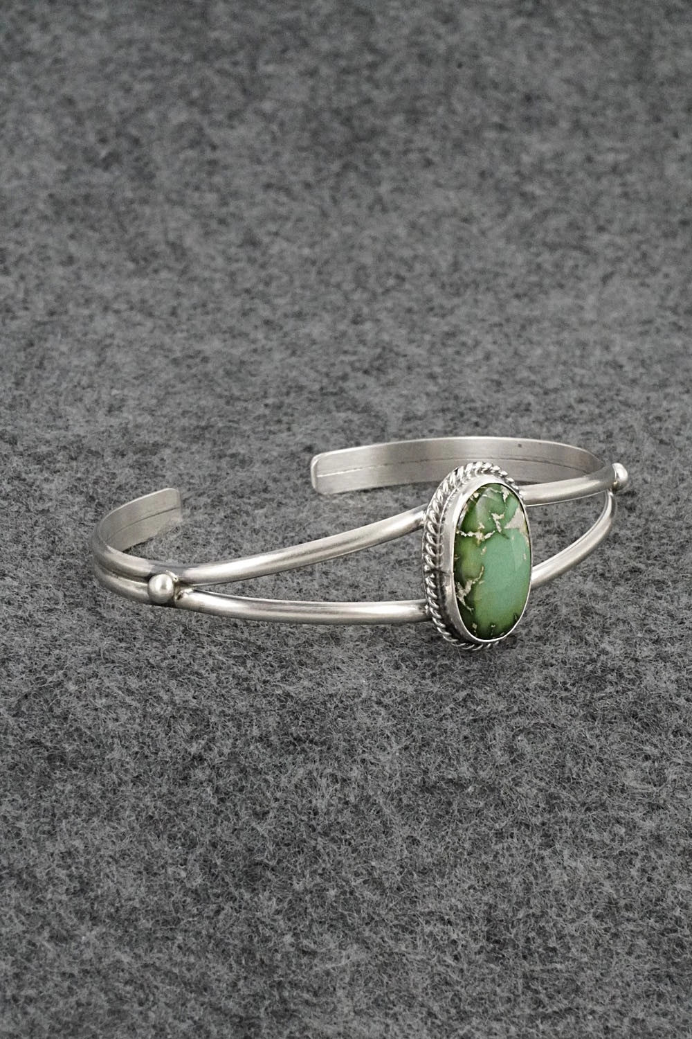 Turquoise & Sterling Silver Bracelet - Rosemary Saunders