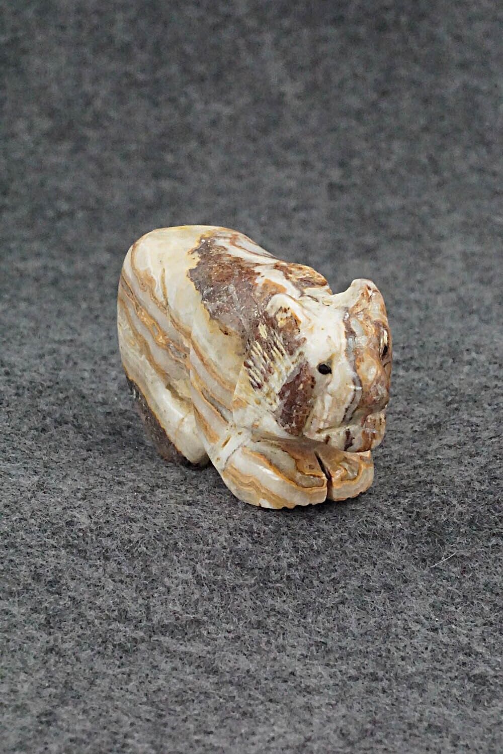 Bobcat Zuni Fetish Carving - Danny Lonjose