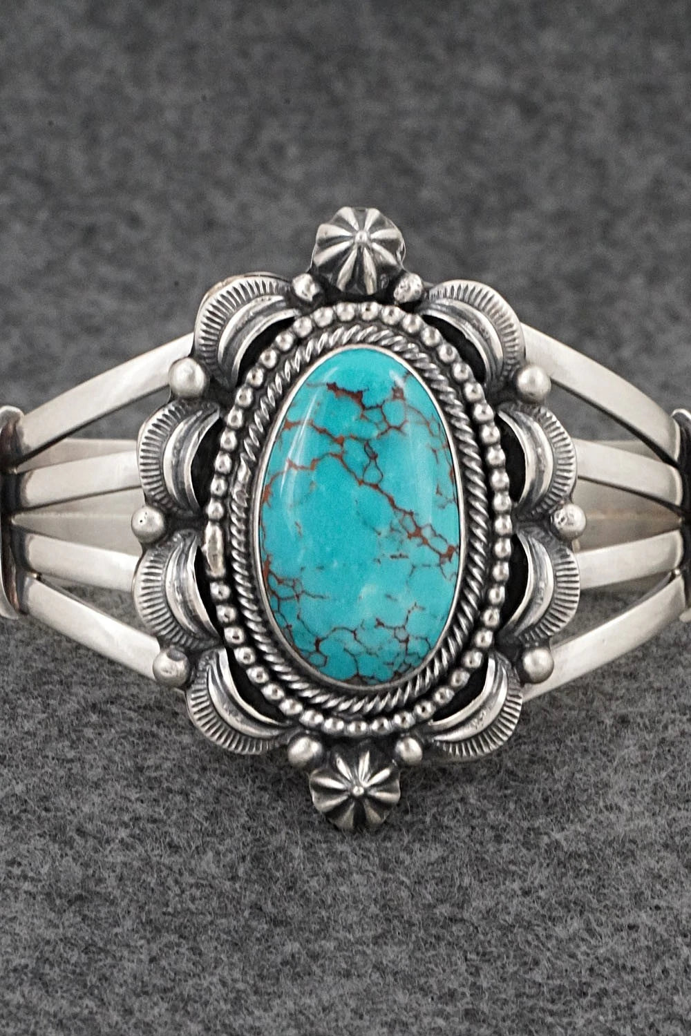 Turquoise & Sterling Silver Bracelet - Kathleen Livingston