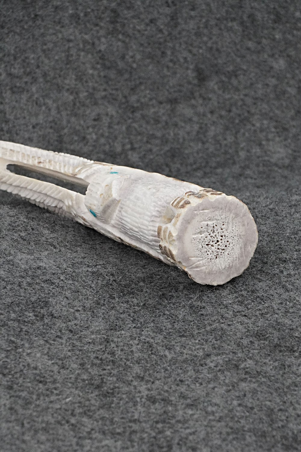 Eagle Zuni Fetish Carving - Garrick Weeka