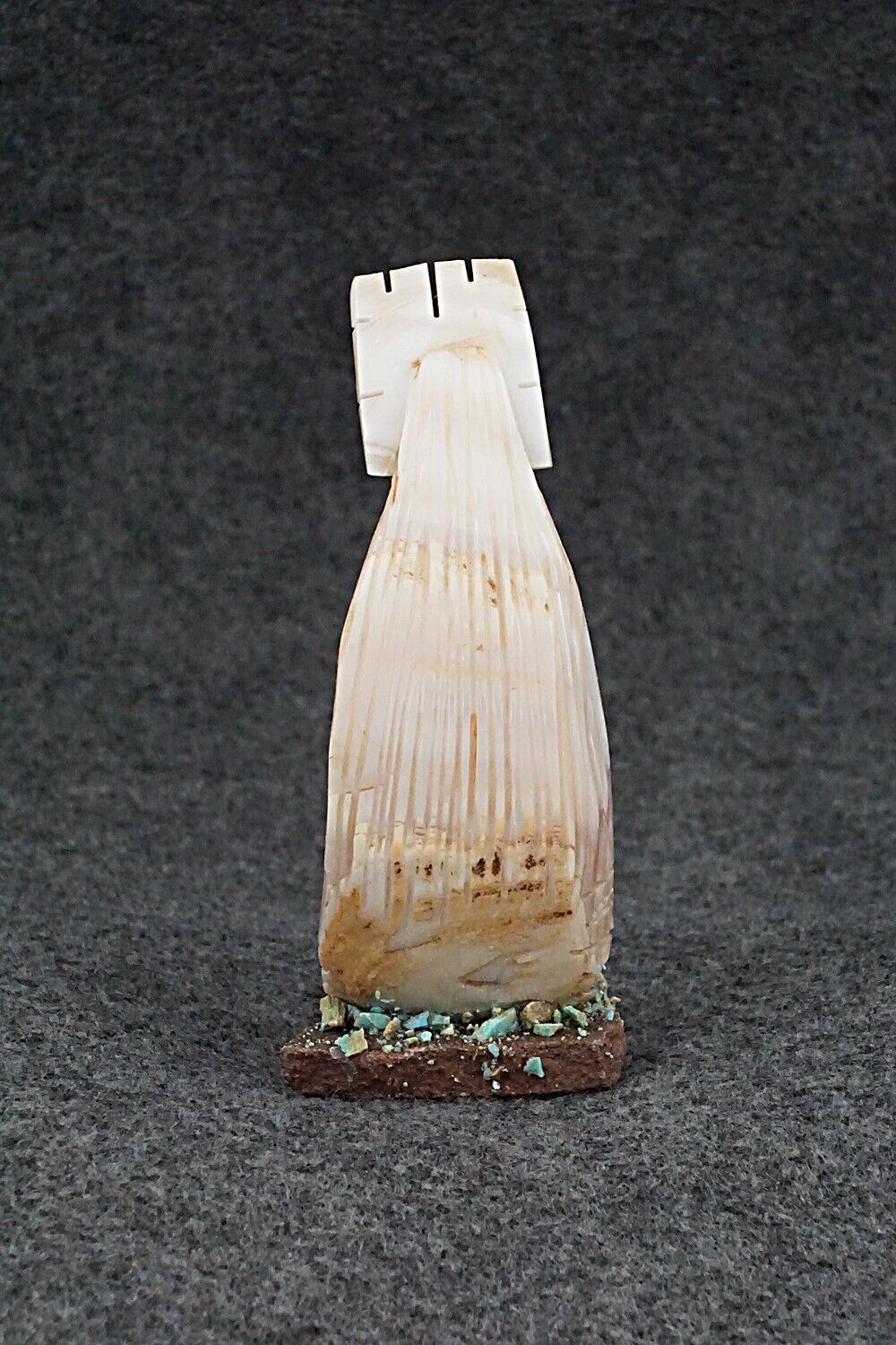 Corn Maiden Zuni Fetish Carving - Carl Etsate