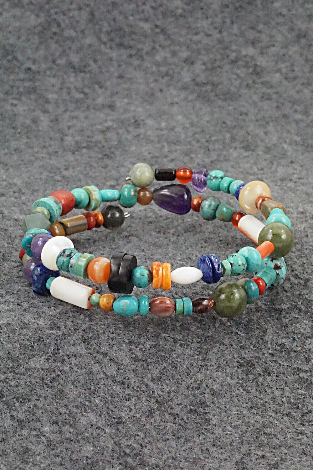 Multi-Stone Beaded Bracelet - Helen Tsosie