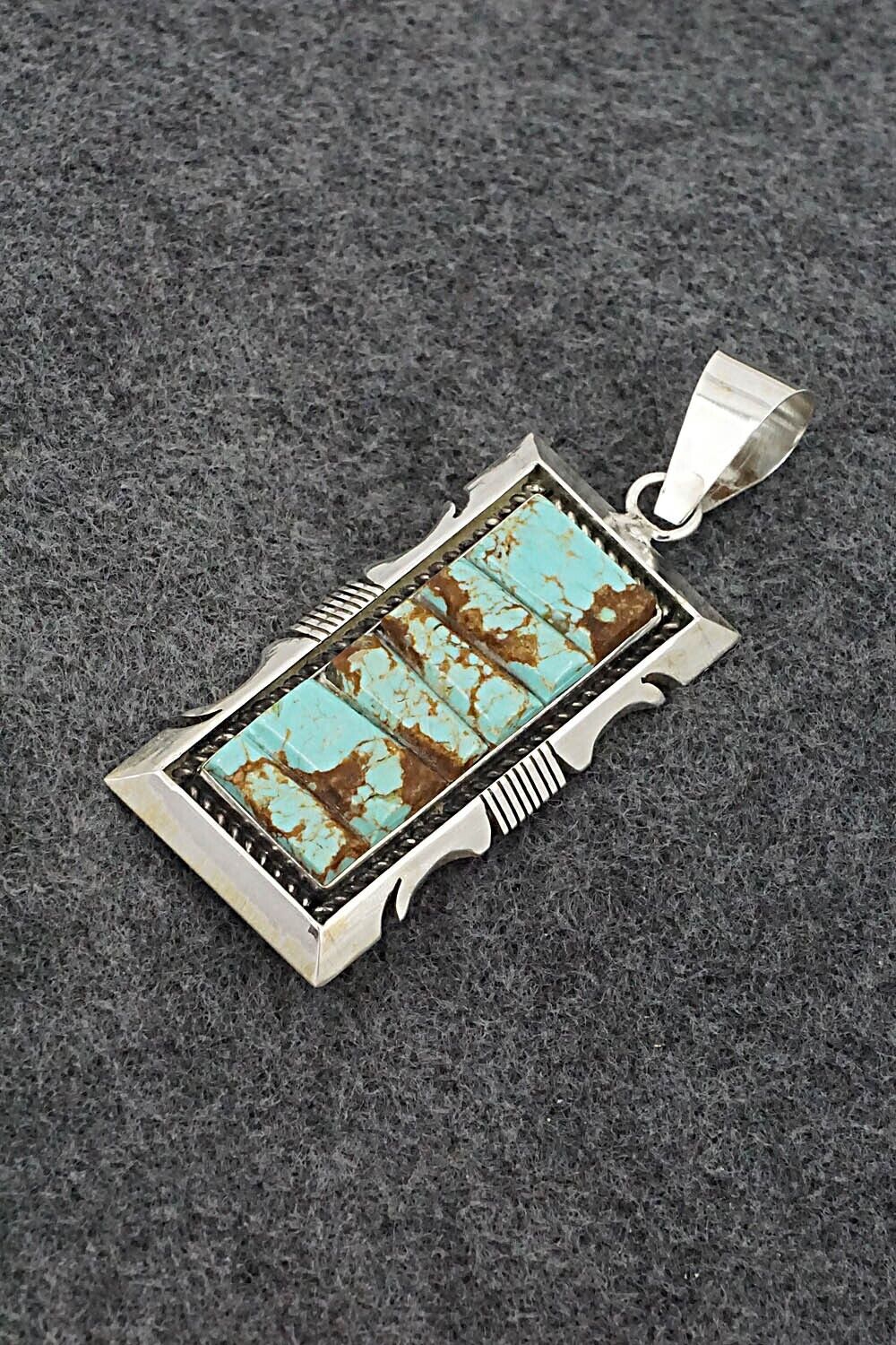 Turquoise & Sterling Silver Pendant - Steve Francisco