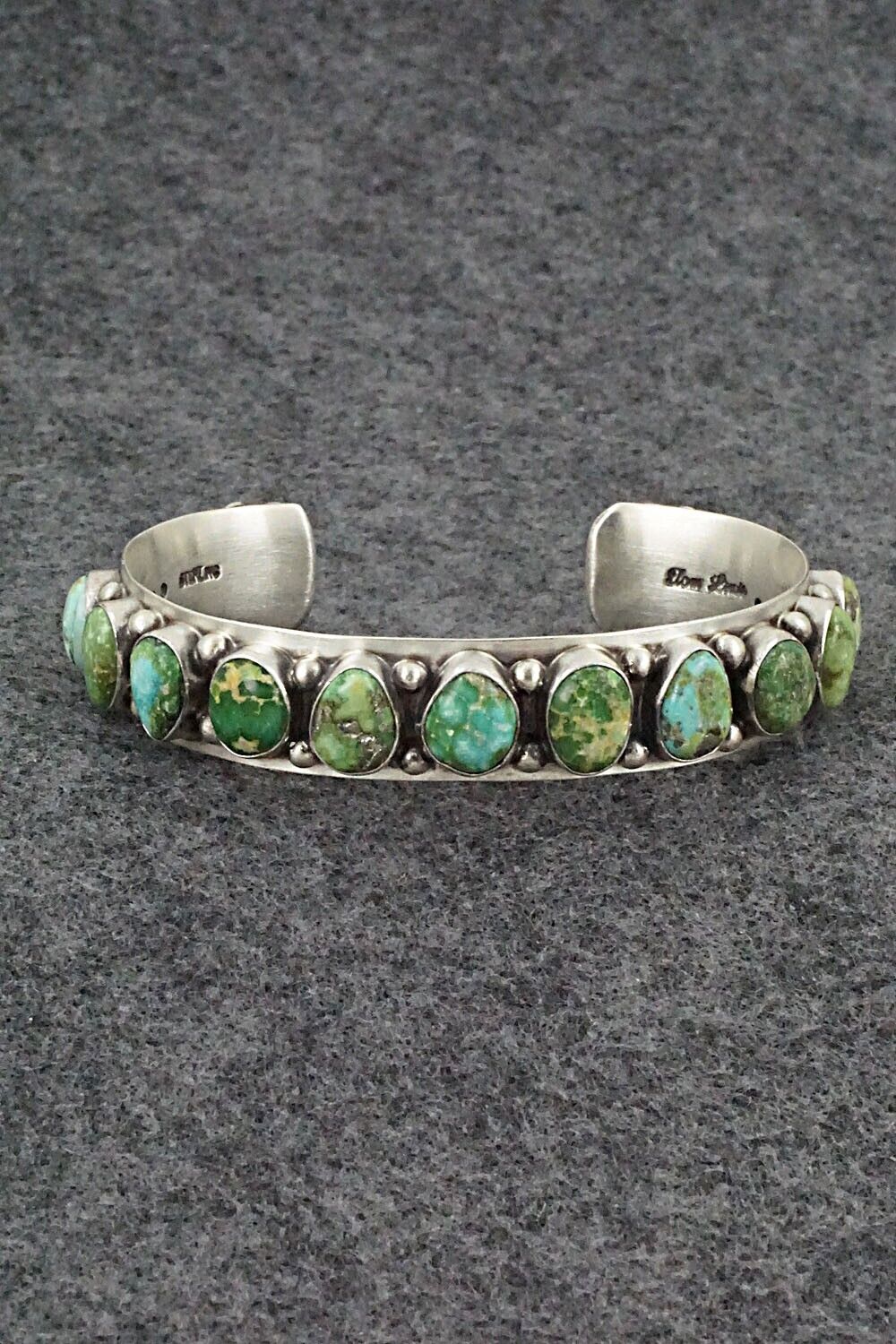 Turquoise & Sterling Silver Bracelet - Tom Lewis
