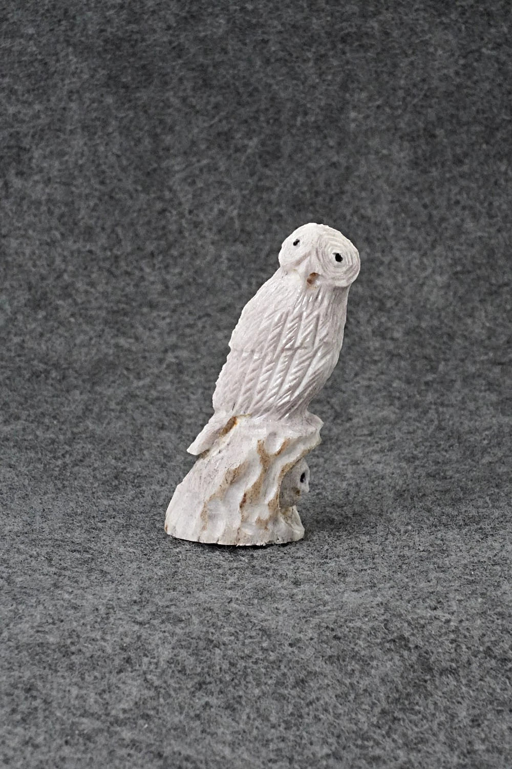 Owls Zuni Fetish Carving - Ruben Najera