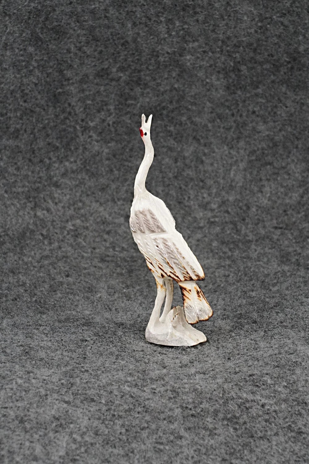 Sandhill Crane Zuni Fetish Carving - Ruben Najera