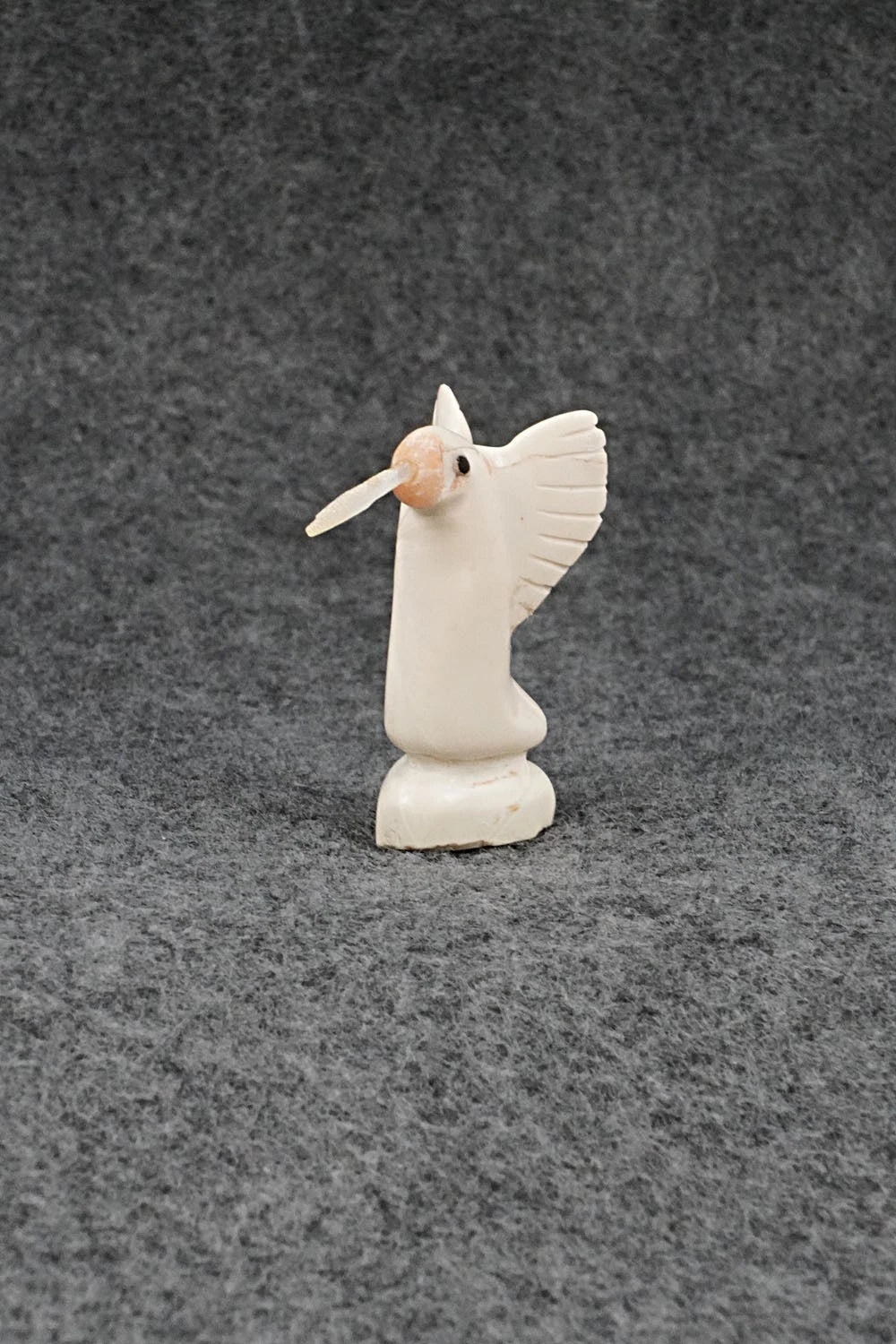 Hummingbird Zuni Fetish Carving - Justin Red Elk