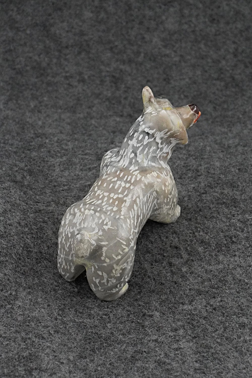 Bobcat Zuni Fetish Carving - Freddie Leekya