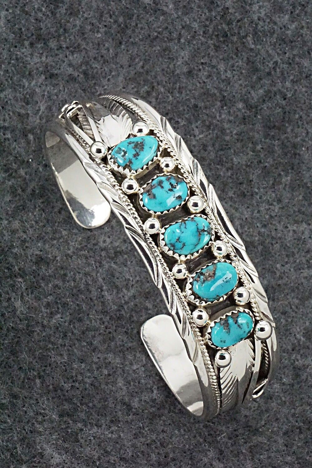 Turquoise & Sterling Silver Bracelet - Davey Morgan