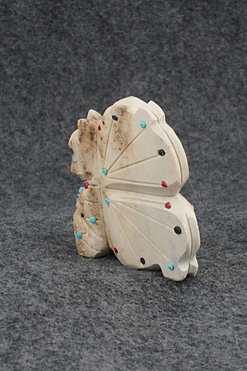 Butterfly Maiden Zuni Fetish Carving - Danette Laate