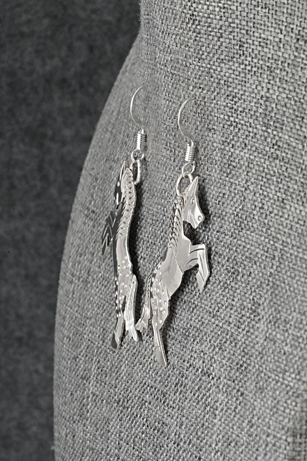 Sterling Silver Earrings - Louise Yazzie