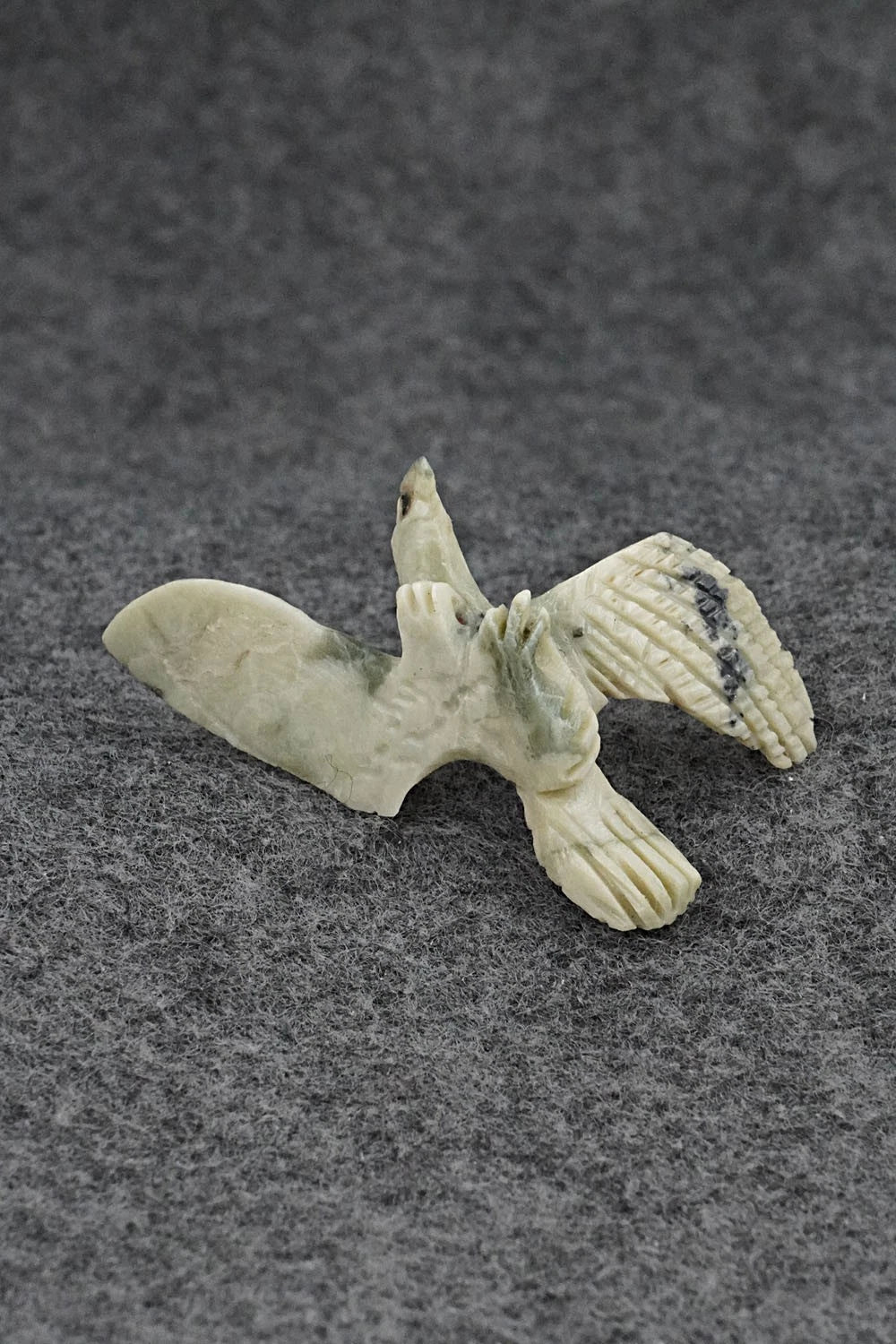 Eagle Zuni Fetish Carving - Cody Cheama