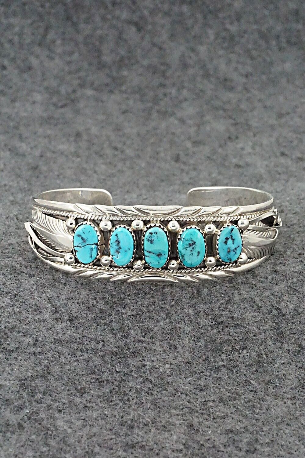 Turquoise & Sterling Silver Bracelet - Davey Morgan