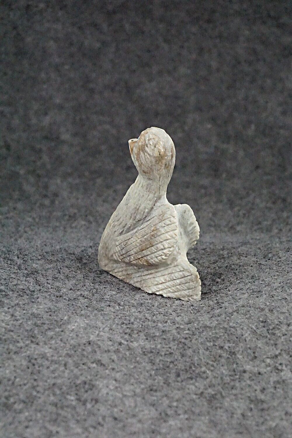 Swan Zuni Fetish Carving - Lindsey Cheama