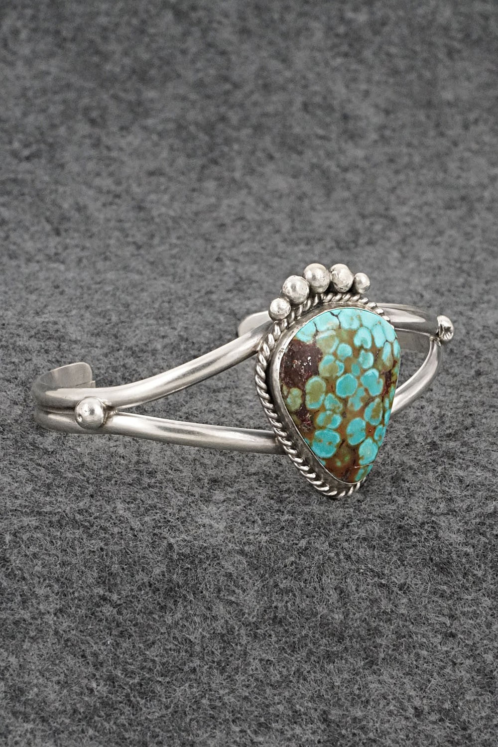 Turquoise & Sterling Silver Bracelet - Rena Begay