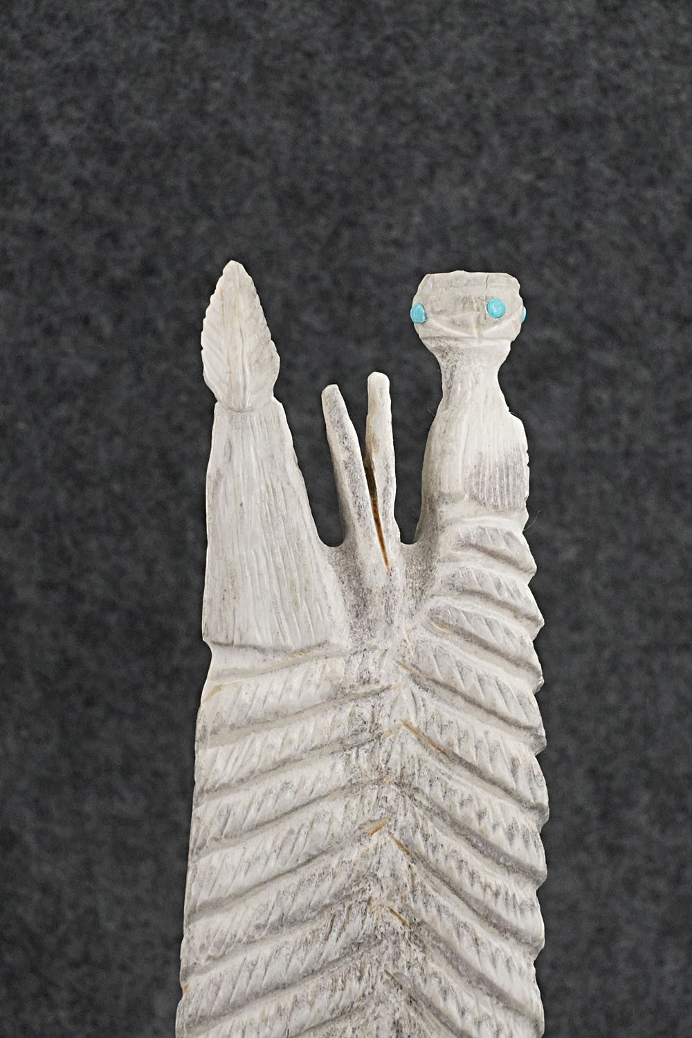 Corn Maiden Zuni Fetish Carving - Garrick Weeka