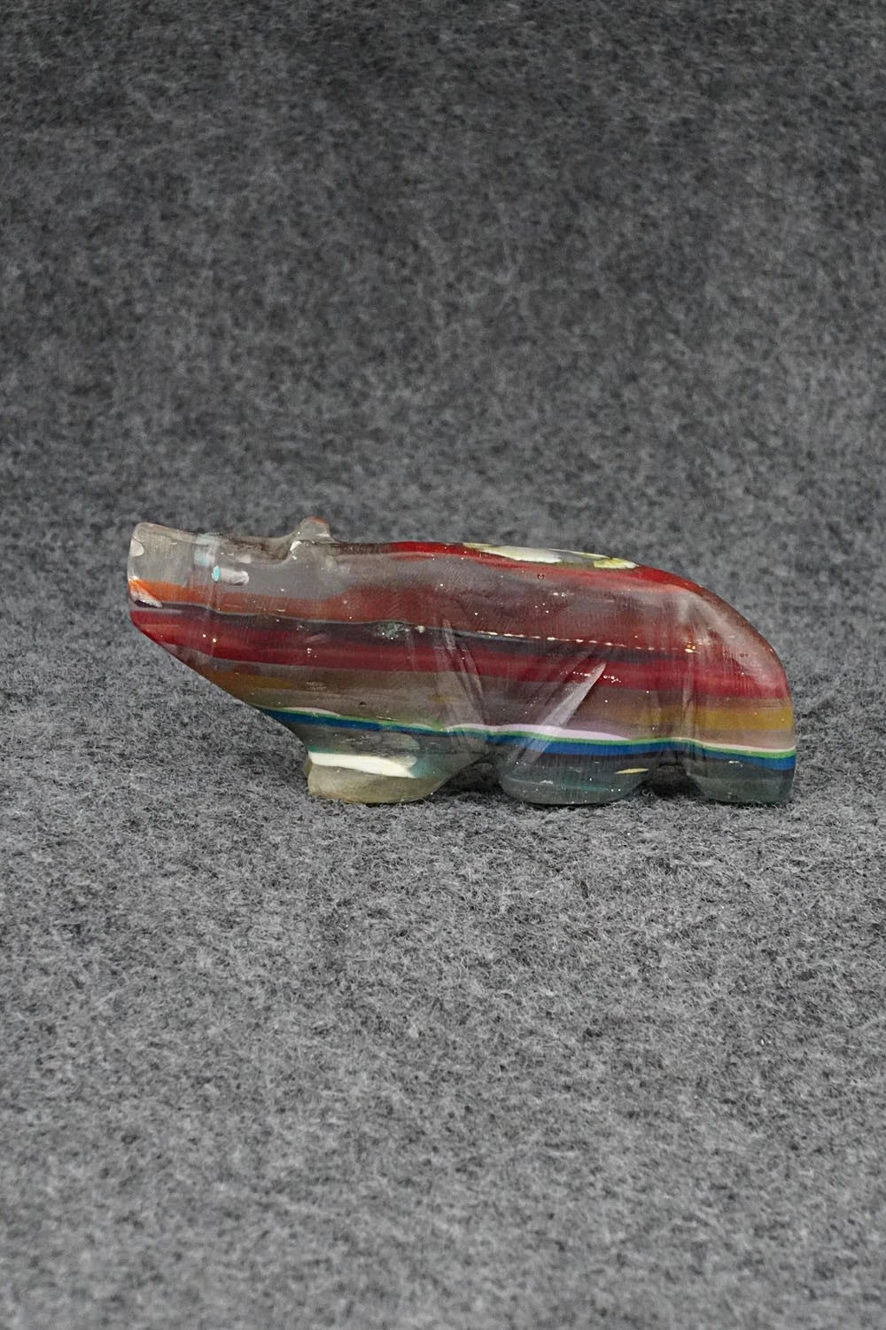 Wolf Zuni Fetish Carving - David Chavez