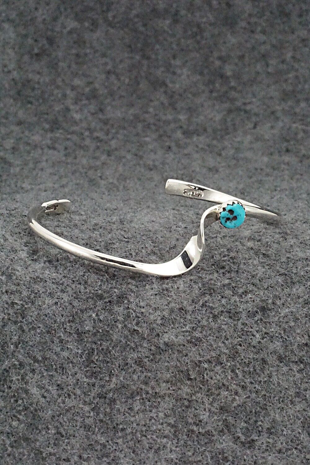 Turquoise & Sterling Silver Bracelet - Yolanda Skeets