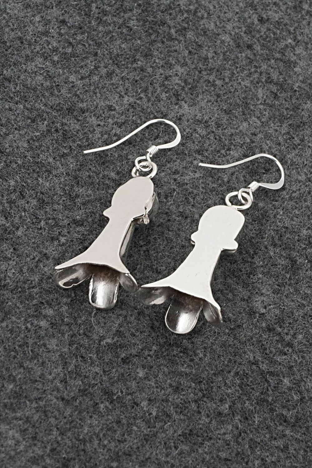 Turquoise & Sterling Silver Earrings - Robinson Martinez