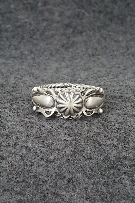 Sterling Silver Ring - Bobby Platero - Size 13