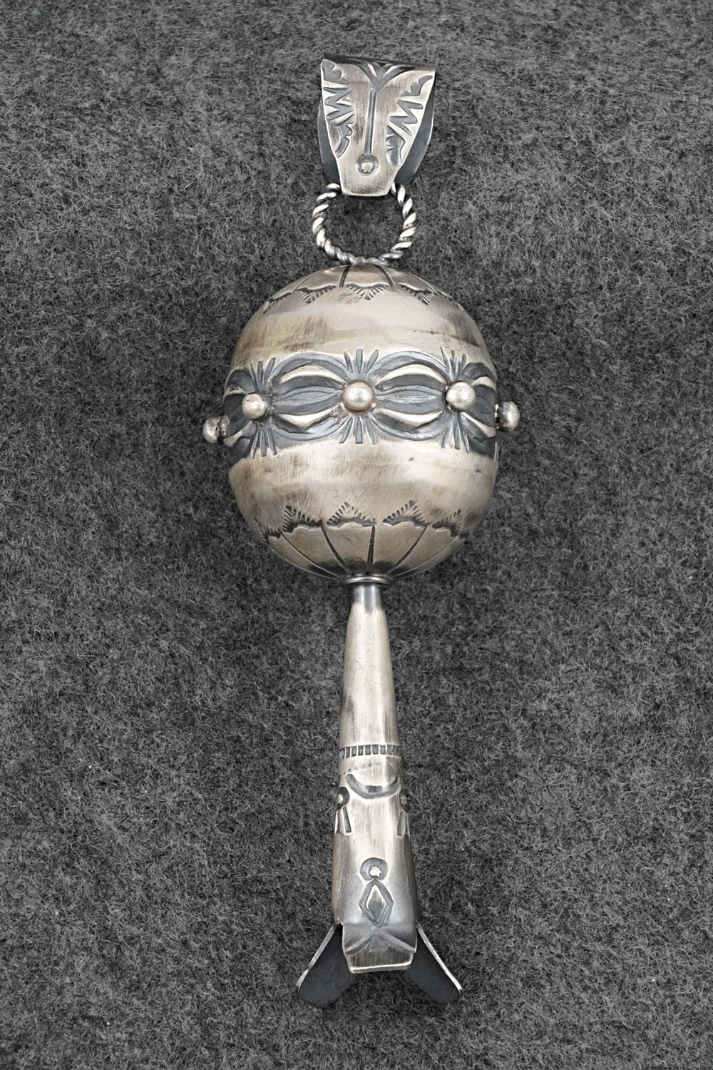Sterling Silver Pendant - Tim Yazzie
