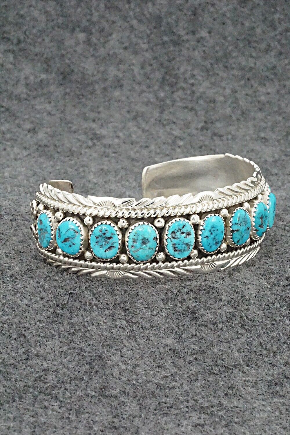 Turquoise & Sterling Silver Bracelet - Martin Muskett