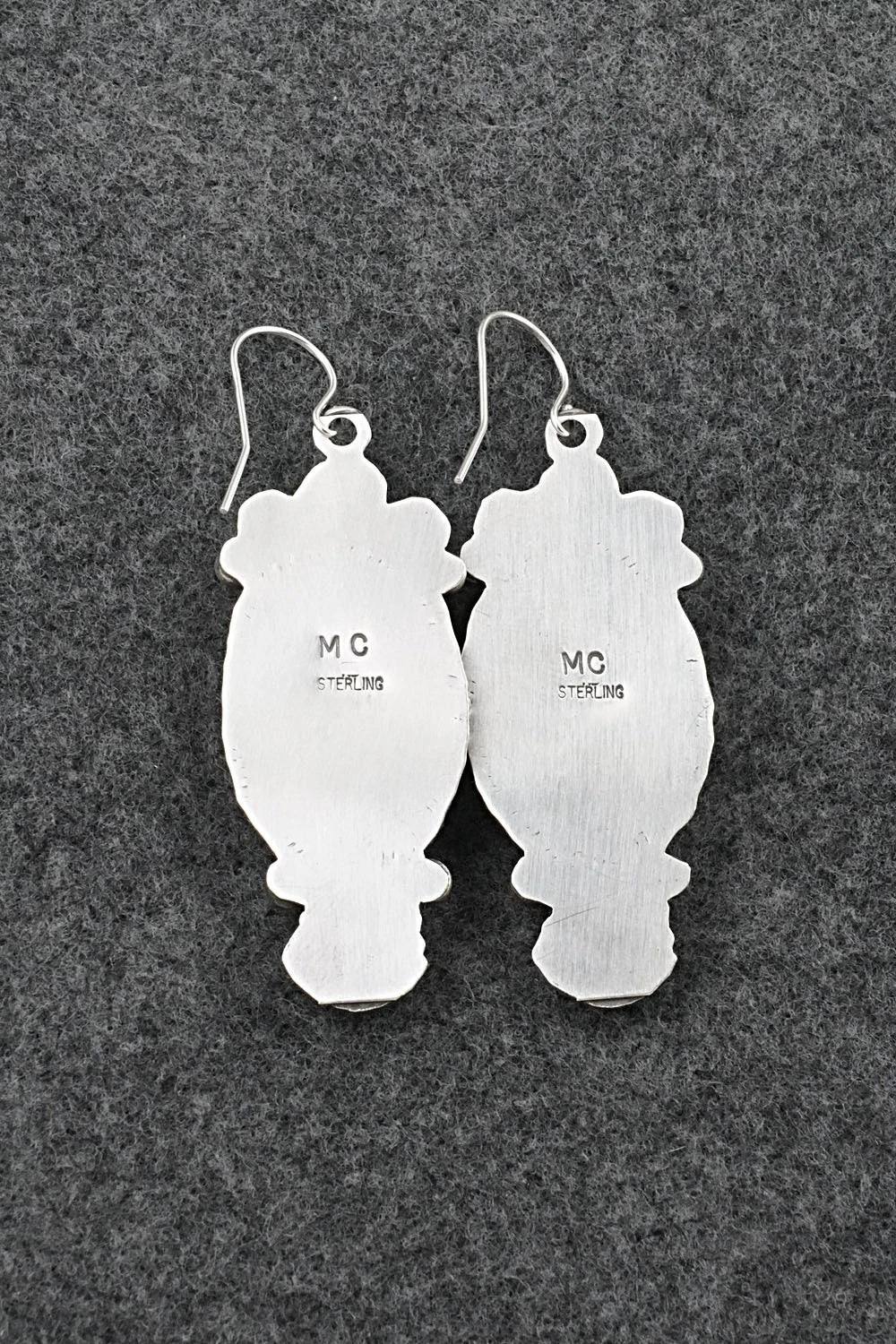 Turquoise & Sterling Silver Earrings - Michael Calladitto
