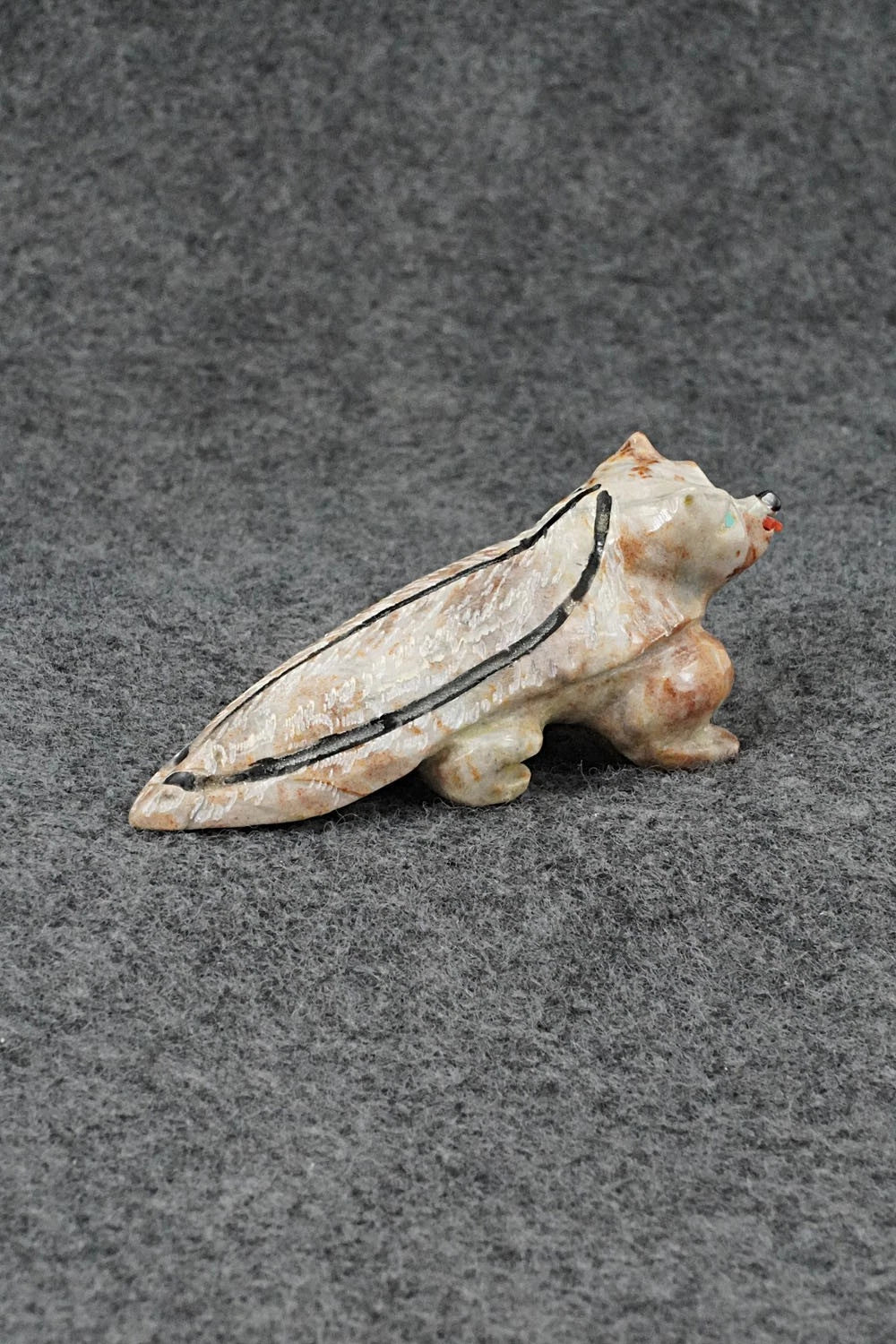 Badger Zuni Fetish Carving - Freddie Leekya