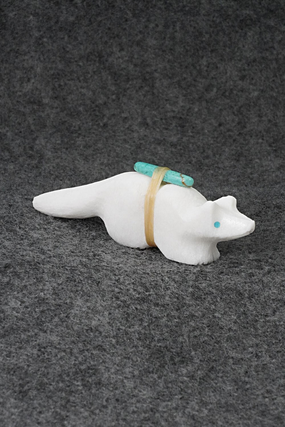 Wolf Zuni Fetish Carving - Herbert Halate
