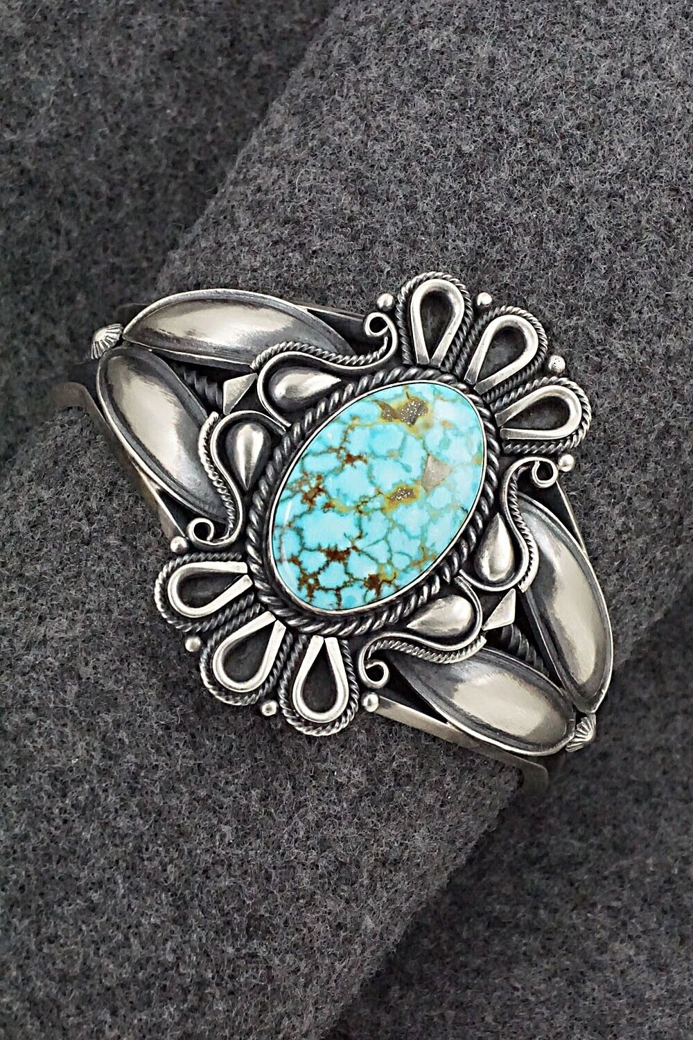 Turquoise & Sterling Silver Bracelet - Derrick Gordon