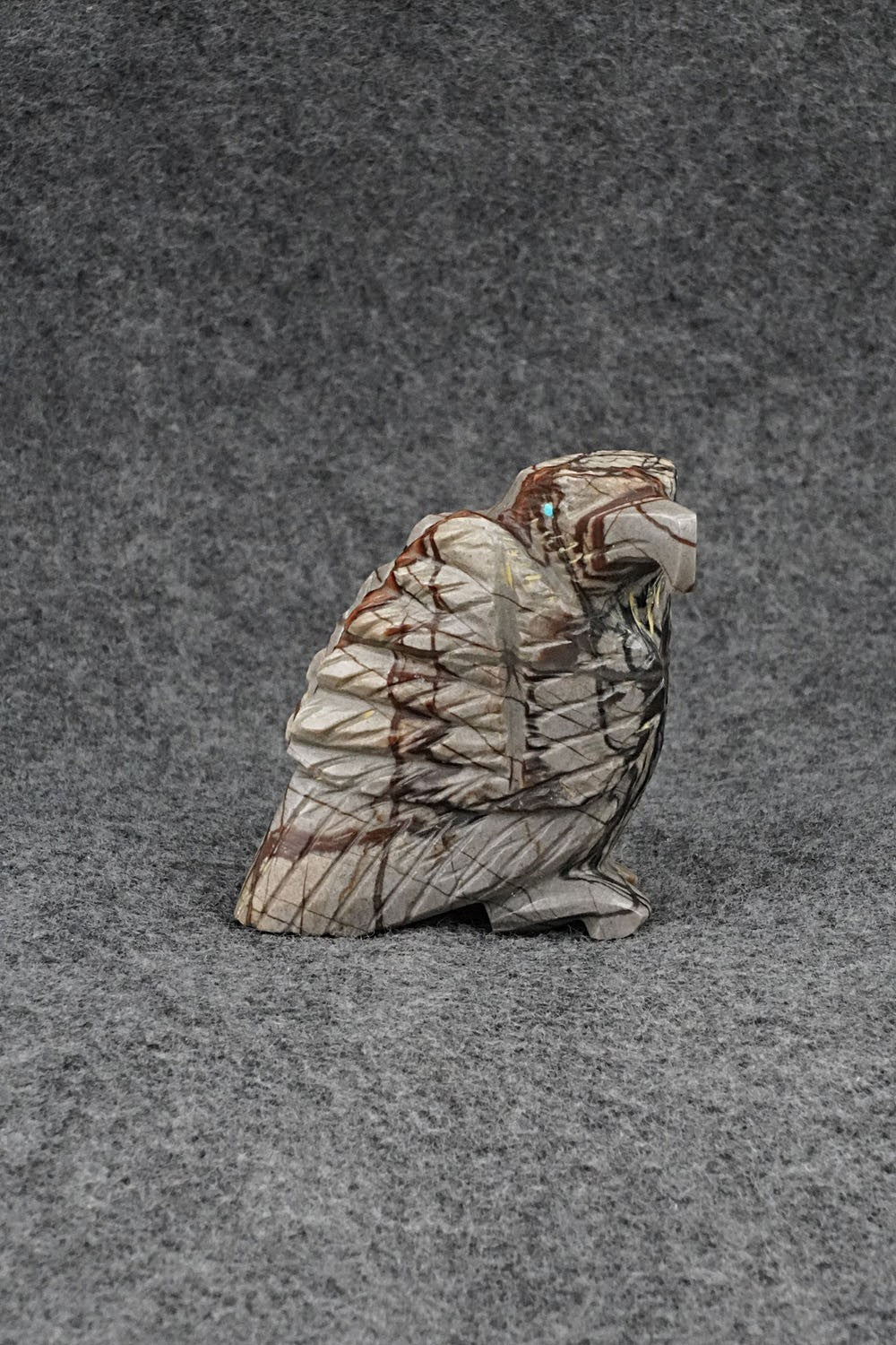 Eagle Zuni Fetish Carving - Tony Mackel
