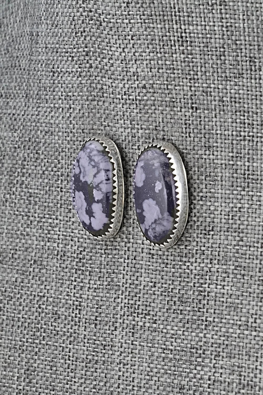 Morado & Sterling Silver Earrings - Murray Hannaweeka