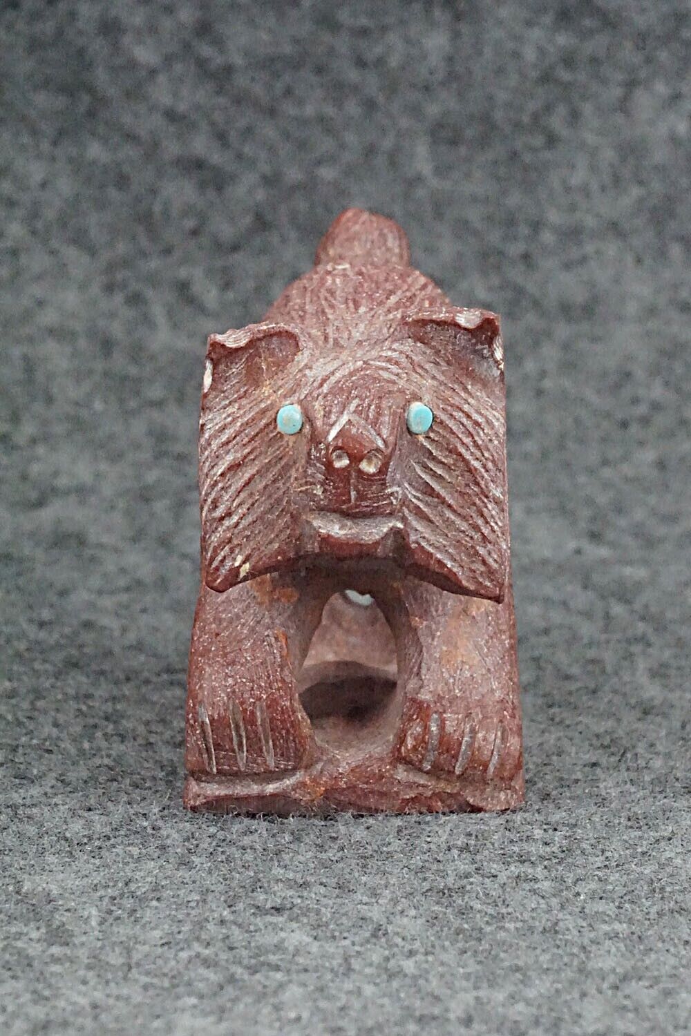 Bobcat Zuni Fetish Carving - Derrick Kaamasee