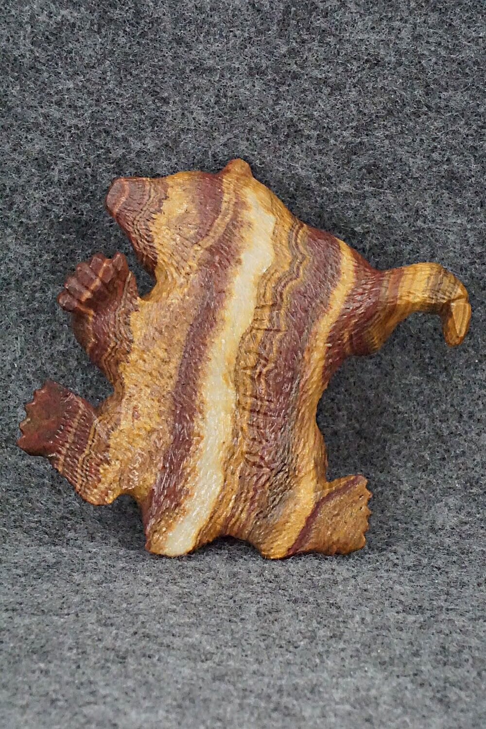 Badger Zuni Fetish Carving - Travis Lasiloo