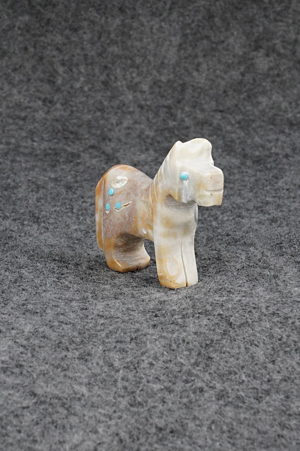 Horse Zuni Fetish Carving - Todd Etsate