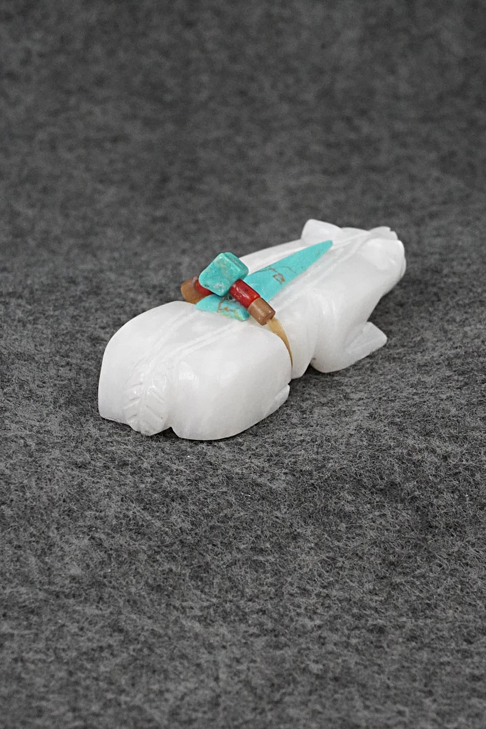 Badger Zuni Fetish Carving - Alex Tsethalakai