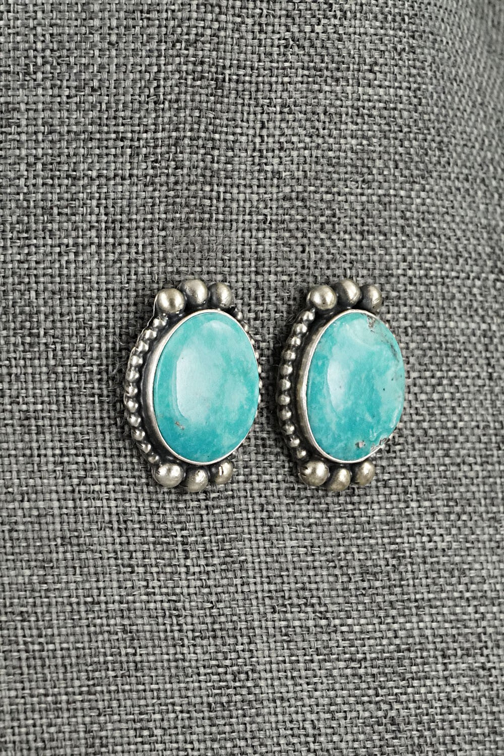 Turquoise & Sterling Silver Necklace Set - Kathleen Livingston
