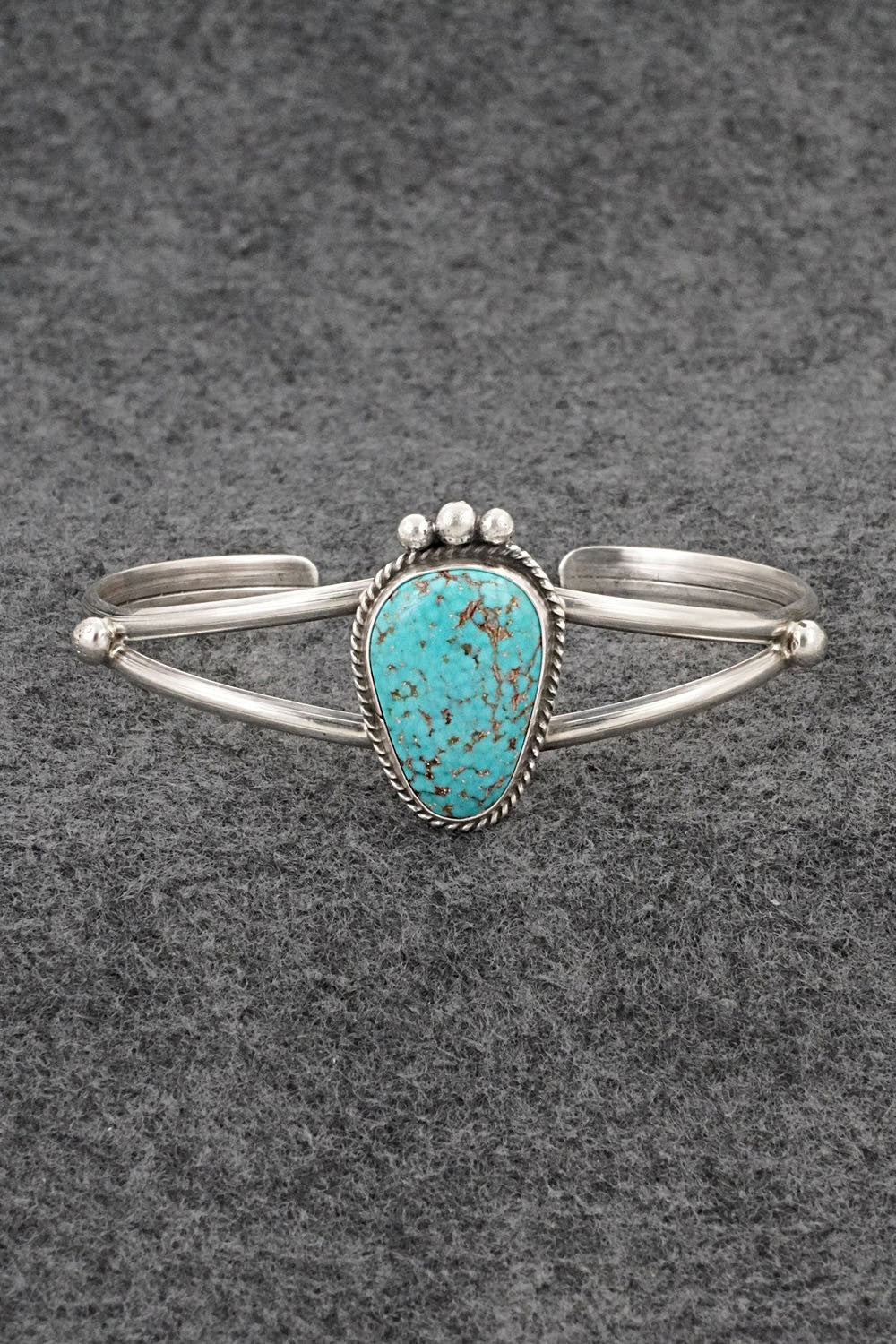 Turquoise & Sterling Silver Bracelet - Rena Begay