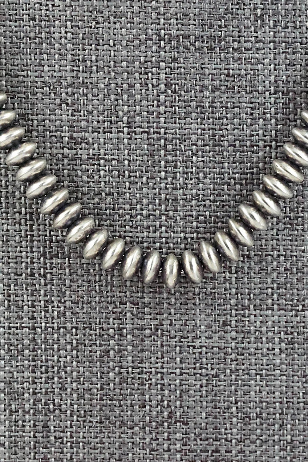 Sterling Silver Navajo Pearl Necklace 22" - Bryannen Halwood