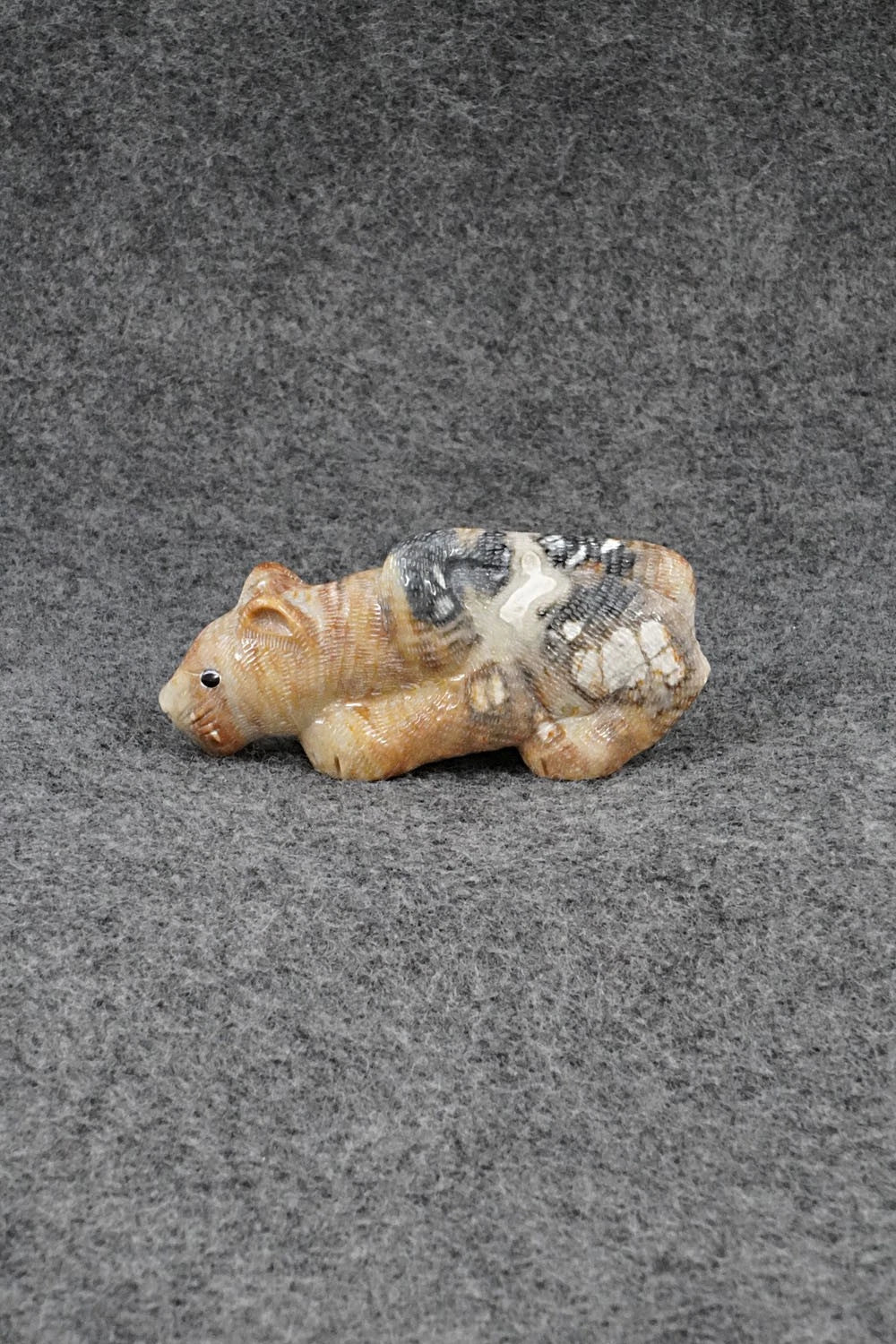 Mountain Lion Zuni Fetish Carving - Randy Lucio