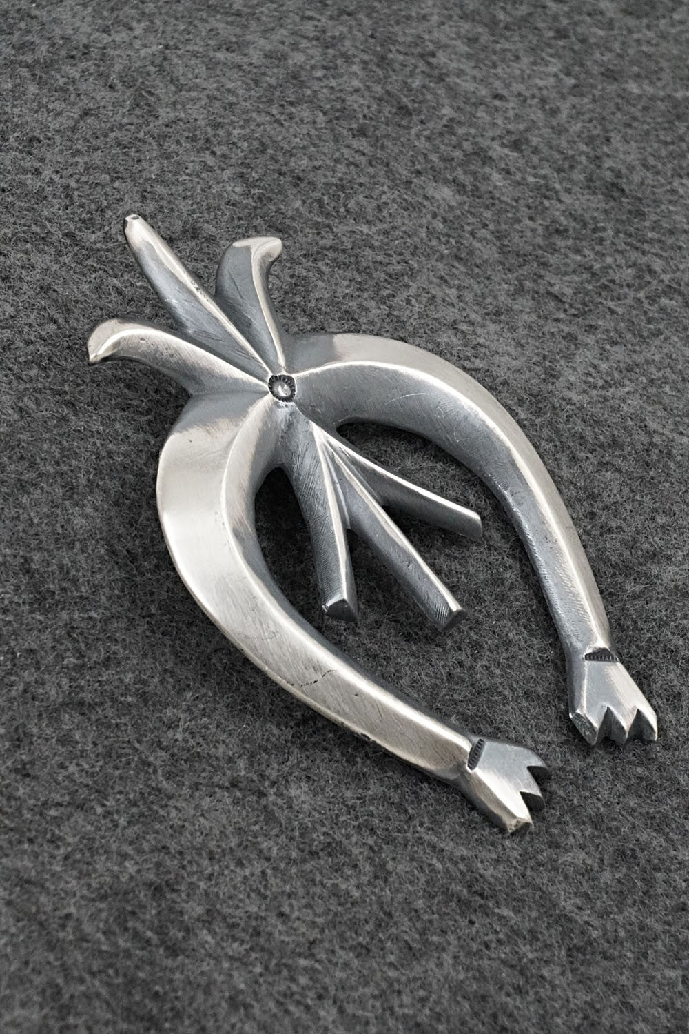 Sterling Silver Naja Pendant - Harrison Bitsue