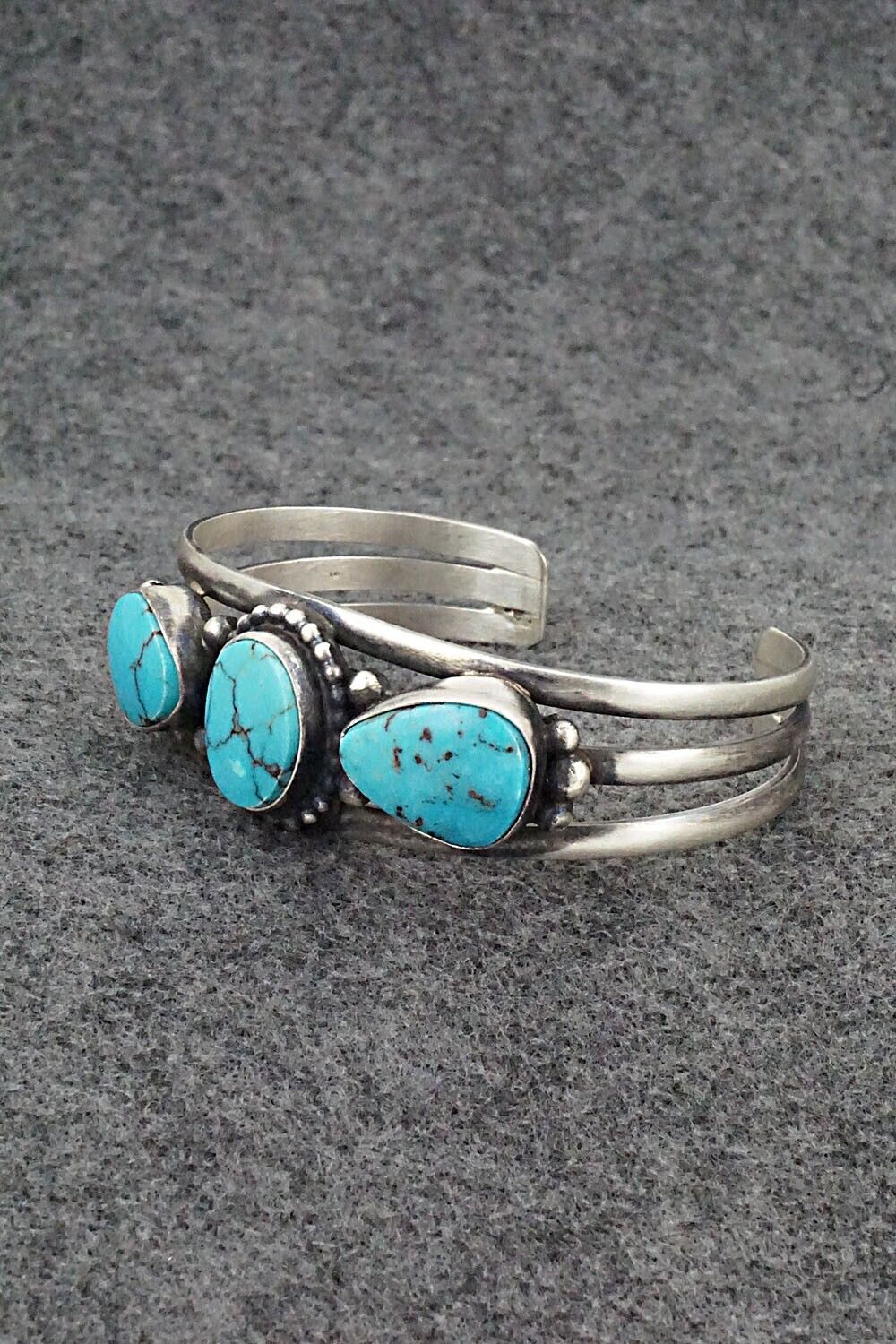 Turquoise & Sterling Silver Bracelet - Darrin Livingston