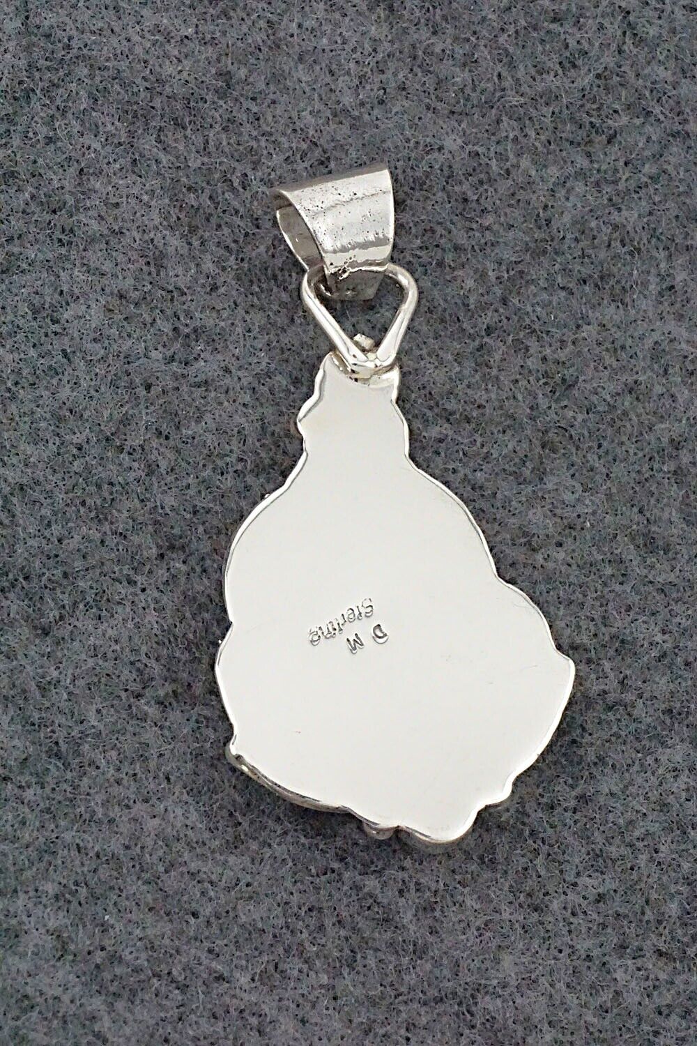Turquoise & Sterling Silver Pendant - Darrell Morgan