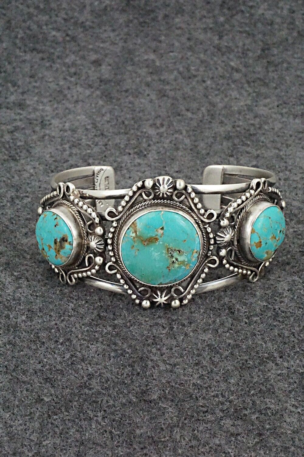 Turquoise & Sterling Silver Bracelet - Kathleen Livingston